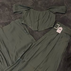 green two piece